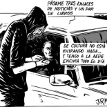 El canon AEDE no es para los creadores (viñeta jr mora)