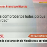 Declaración del pequeño Nicolás tras ser detenido