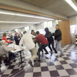 Unos encapuchados entran a la Escuela de Hostelería de Girona [CAT]