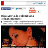 La Razón culpa de la corrupción de Monago y Muñoz Obón a la mujer a la que visitaban