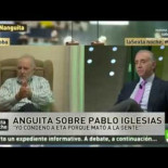 Julio Anguita defiende a Pablo Iglesias y pone en su sitio a Eduardo Inda