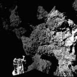 Primera imagen de la zona de aterrizaje de Philae
