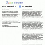 Spam translate