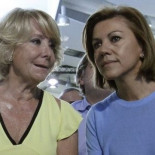 Esperanza Aguirre contraataca a Cospedal: Que explique ella por qué tiene en Castilla-La Mancha un gerente imputado