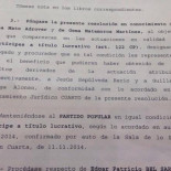 Partido Popular imputado al completo