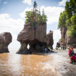 Hoppewell Rocks, las mareas más extremas del mundo