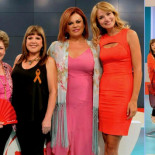 Bronca a Loles León de la dirección de 'Amigas y conocidas' por lucir el lazo naranja de TVE