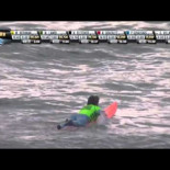 Surf sobre olas gigantes en Punta Galea en Getxo [En]