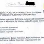 El hermano del alcalde imputado ascendió a sargento bajo sospecha: 99 aciertos en 100 preguntas del test