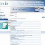 Hackean la web de AEDE e introducen notas de prensa falsas sobre su "mierda" de canon