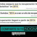 Bendita hemeroteca: Luis de Guindos y la recuperación económica