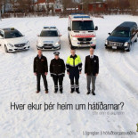 Campaña de la policía de Islandia: "¿Quién quieres que te lleve a casa esta noche?"