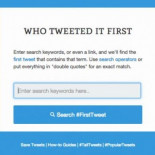 Se acabaron las peleas sobre la fuente: esta web te revela el primer autor de un tuit