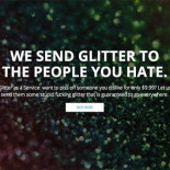 ¿Hay algo más frustrante que la purpurina? Esta web se ofrece a enviársela a tus enemigos