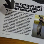 SEO/BirdLife responde al texto contra el anillamiento en 'Jara y Sedal'