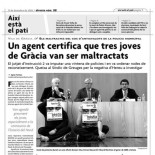 Un ex sargento de la Guardia Urbana revela información de un caso de presuntas torturas a tres jóvenes (CAT)