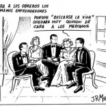 Emprendedores - Viñeta de J.R. Mora