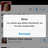 Suspenden la cuenta de Twitter del 'fake' de la alcaldesa de Valencia 'Truita Barberá'