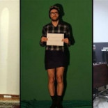 Hombres turcos se visten con minifalda para protestar contra la violencia contra las mujeres