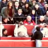 Monumental pitada a Cospedal en la Plaza de Toros de Albacete