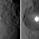 Un océano subterráneo y un criovolcán como origen de las dos manchas brillantes de Ceres