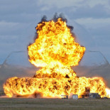 Una foto inusualmente nítida de la onda expansiva en una explosión