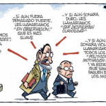 Los investigados (viñeta de MANEL FONTDEVILA)