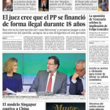 Hoy pasará a la historia por ser el día en que una portada como esta no tuvo NINGUNA consecuencia política