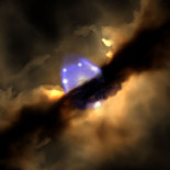 El nacimiento de una estrella captado "en tiempo real" [eng]