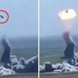 Un coche conducido por un suicida del Estado Islámico explota en el aire tras intentar atacar las fuerzas kurdas [ENG]