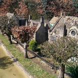 La maqueta de la maqueta del pueblo. eng