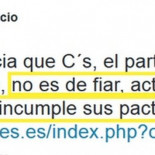 Candidatos de Ciudadanos que atacaban a Ciudadanos