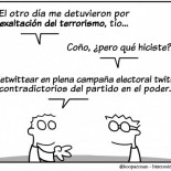 Exaltación del terrorismo [viñeta]