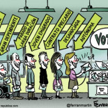 La viñeta: Sed de urnas