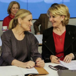 Esperanza Aguirre no está dispuesta a abandonar la presidencia del PP de Madrid