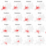 Distancias que puedes recorrer en Europa a tren en menos de un día