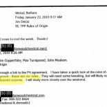 Emails muestran como el Lobby Industrial basicamente escribio el TPP [ENG]