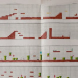 Así se diseñó, sobre papel cuadriculado, el primer Super Mario