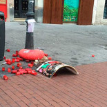 Destruyen el altar de Pedro Zerolo