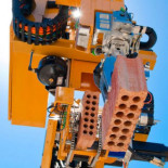 El robot albañil Hadrian podría colocar los ladrillos de una casa completa en un par de días
