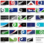 Los diseños de entre los que saldrá la bandera más joven del mundo