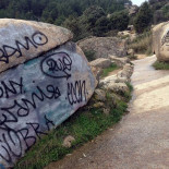 La Pedriza convertida en un parque acuático y un vertedero