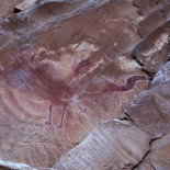 Descifrada la pintura rupestre del monstruo alado