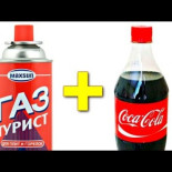 ¿Qué pasa cuando añades propano a una Coca Cola?