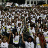 Miles de manifestantes en Madrid contra festejo del "Toro de la Vega"