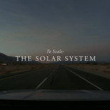 Maqueta del Sistema Solar a escala (Eng)