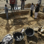 Exhuman restos de cuatro jornaleros asesinados en 1936 en una finca de Salamanca
