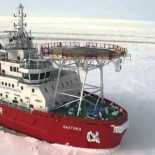 Baltika, el primer rompehielos oblicuo