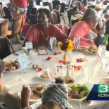 Los novios cancelan la boda, y la madrina invita a los sintecho de la ciudad al banquete