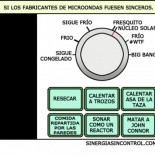 Si los fabricantes de microondas fuesen sinceros...
